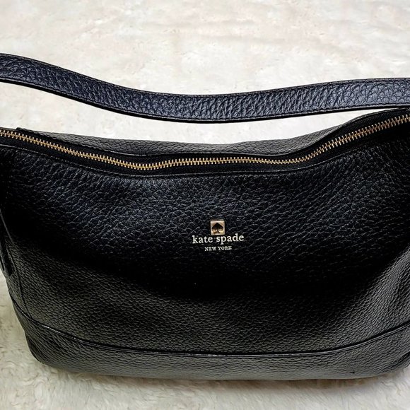 KATE SPADE Black Leather Tote Bag - Picture 4 of 16